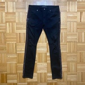 Size 34 x 32 Eternity BC/AD Rhinestone skinny jeans
